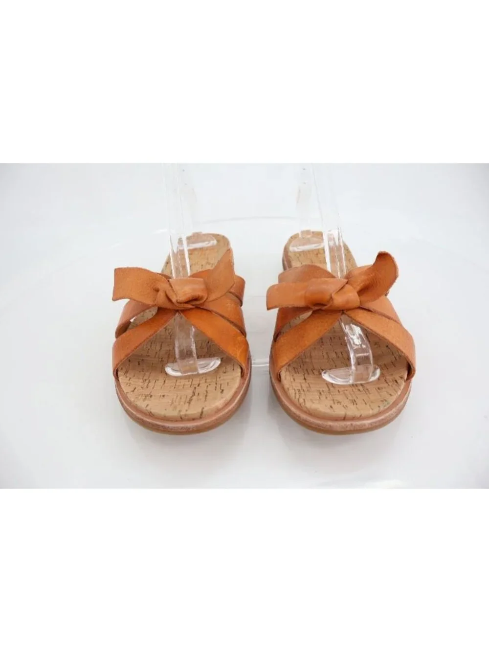Kork-Ease Womens Shoes Kork Ease Brigit Light Orange Leather Sandal Size 11M